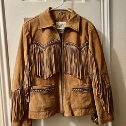 Cripple Creek Suede Fringe Jacket