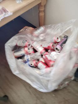 Bottles and cans