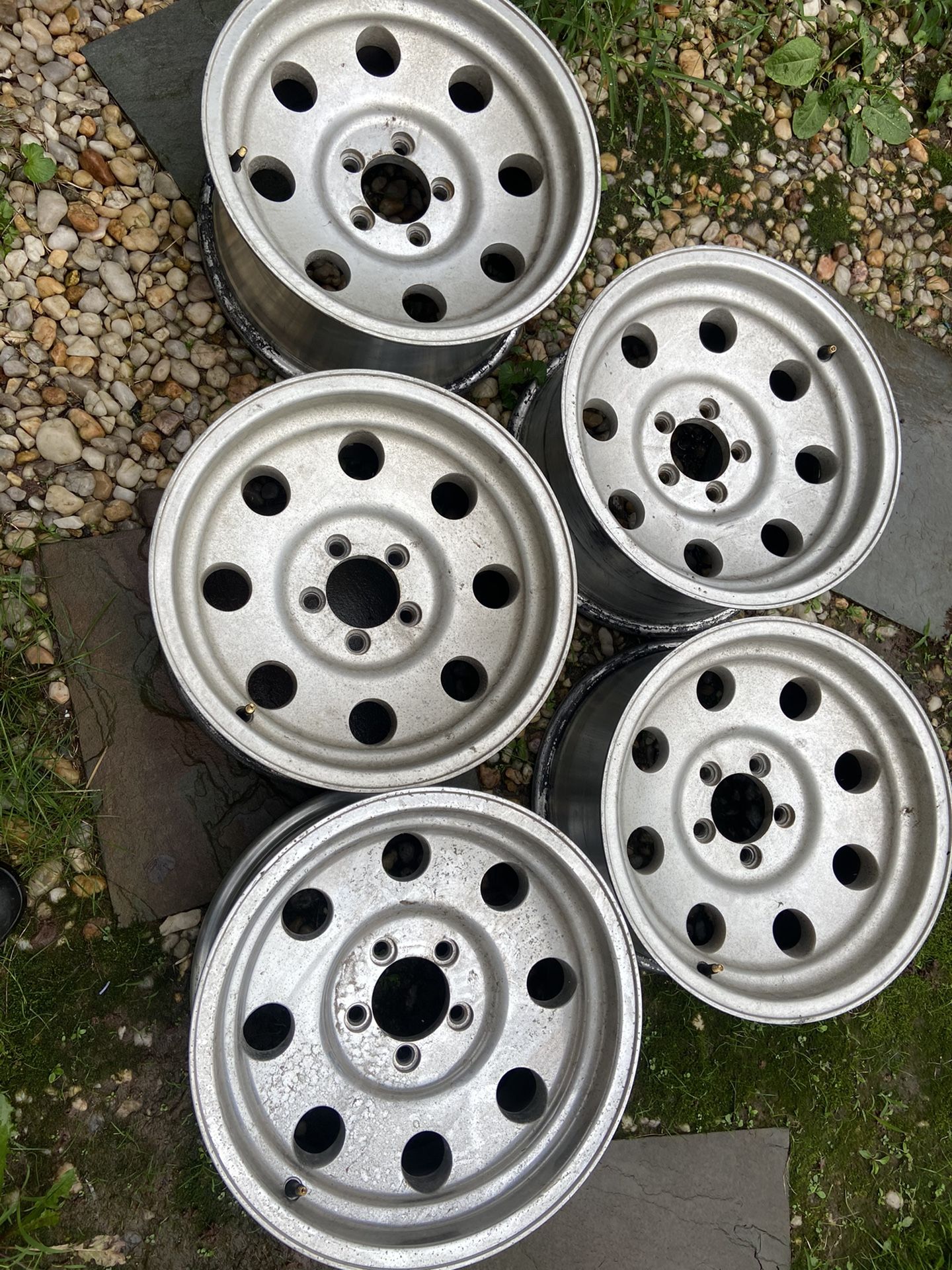 5 Jeep Tj wheels size 16........16x8