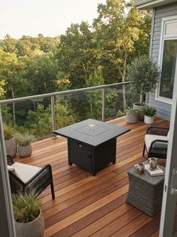 Outdoor Fire Pit Table Only - No Furniture