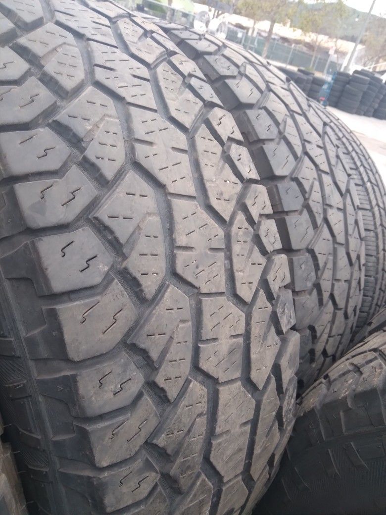 265/75/16 Hankook All Terrain Tires (4)