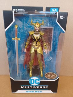 McFarlane DC Multiverse Shining Knight Platinum Edition Figure