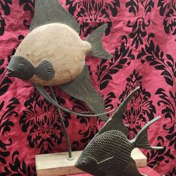 Two Mid-Century Fish 