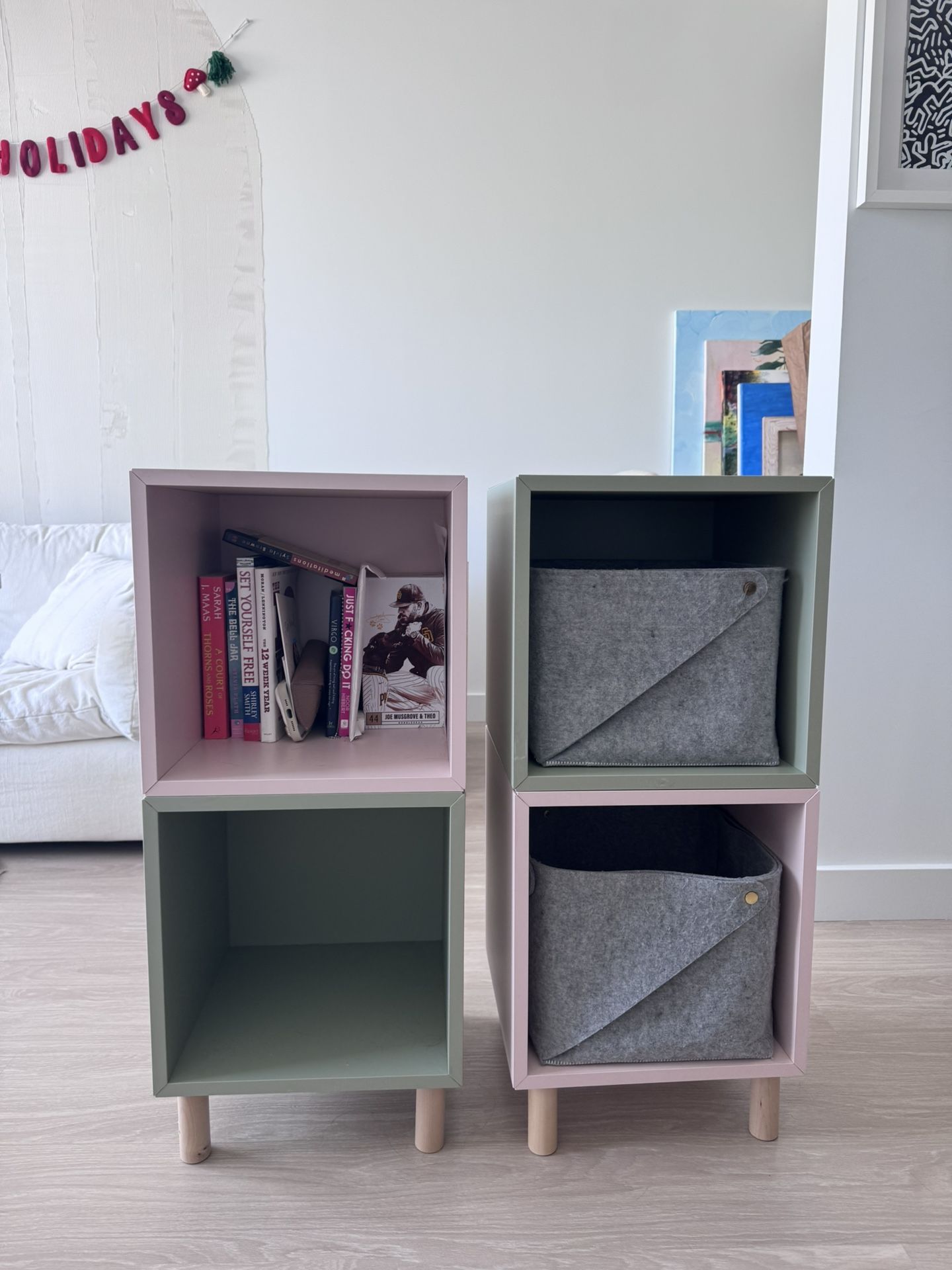 Ikea EKET cube Shelves