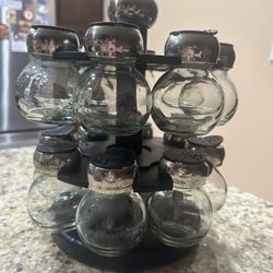 Revolving Spice Jars