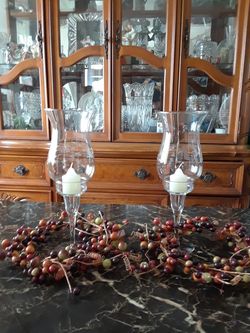 Princess House candle hold