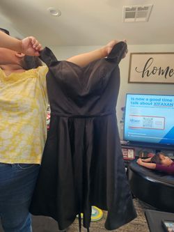 Black Levetir dress size 8