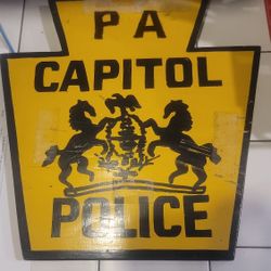 PA Capitol Police Plaque