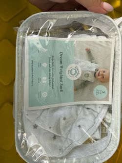 Dreamland- Wearable weighted baby blanket size Small