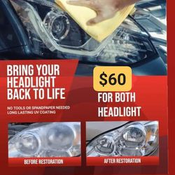 Headlights Cleaning Services 