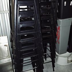 Very Used Metal Bar Stools