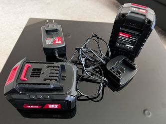 Enhulk 20V 4.0Ah with 2 Batteries & Charger