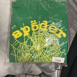 Green Spider Hoodie For Sale( Size XL)