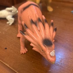 Vintage Dinosaur Lot Of Seven Dinosaurs