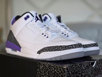 Nike Air Jordan 3 Retro Dark Iris, size 11 M