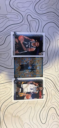 Jumbo costco topps basketball and mosiac football cards MINT