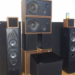 MIRAGE REALISTIC NOVA DCM PIONEER AUDIO RESEARCH ROR SPEAKER LOT