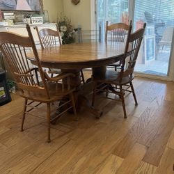 Solid Wood Dining Set