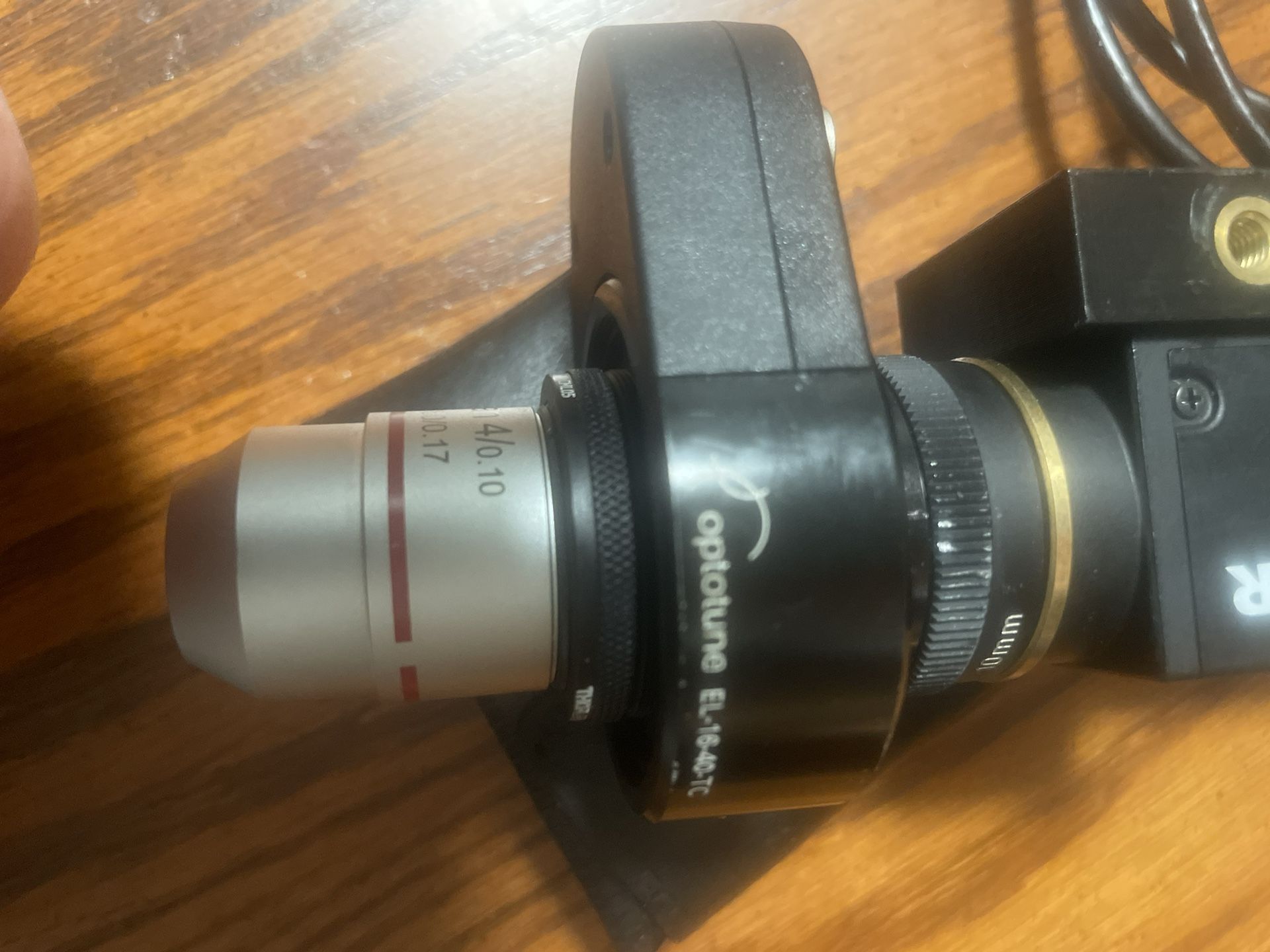 Optotune EL-16-40-TC NIR. Flir 10mm + Optotune Lens Driver