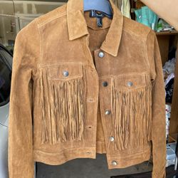 Forever 21 Brown Cowboy Leather Jacket