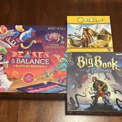 Lot Of 3 Board Games.