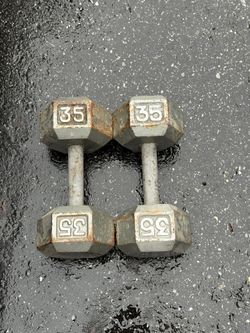 35lb Dumbbells 