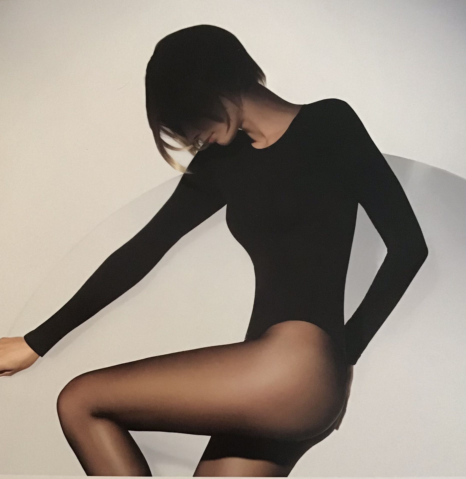 Wolford New York String Body Bodysuit XS black