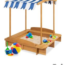 Best Choice Products Kids Wooden Sandbox