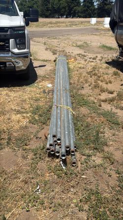 1 1/2 inch Metal pipe 21 foot