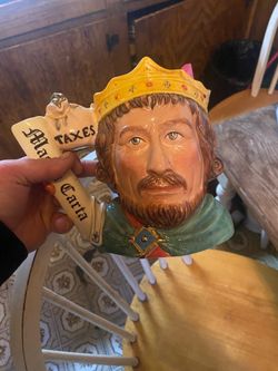 Handmade king John mugs