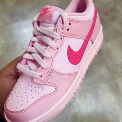 Nike Dunk Low Triple Pink PS 1Y
