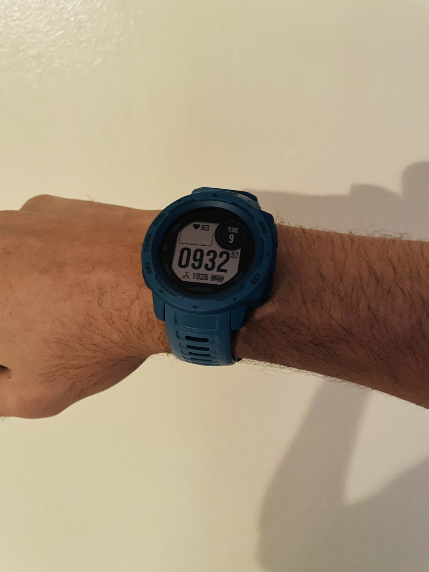GARMIN INSTINCT GPS WATCH LAKESIDE BLUE WW