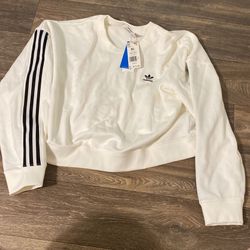 Adidas cropped sweatshirt