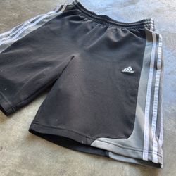 Adidas black and grey shorts 