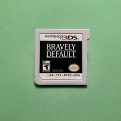 Bravely Default for Nintendo 3DS video game console system or XL New 2ds Square Enix 3D