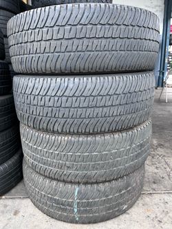 Vendo set de llantas LT275/65R20 marca MICHELIN