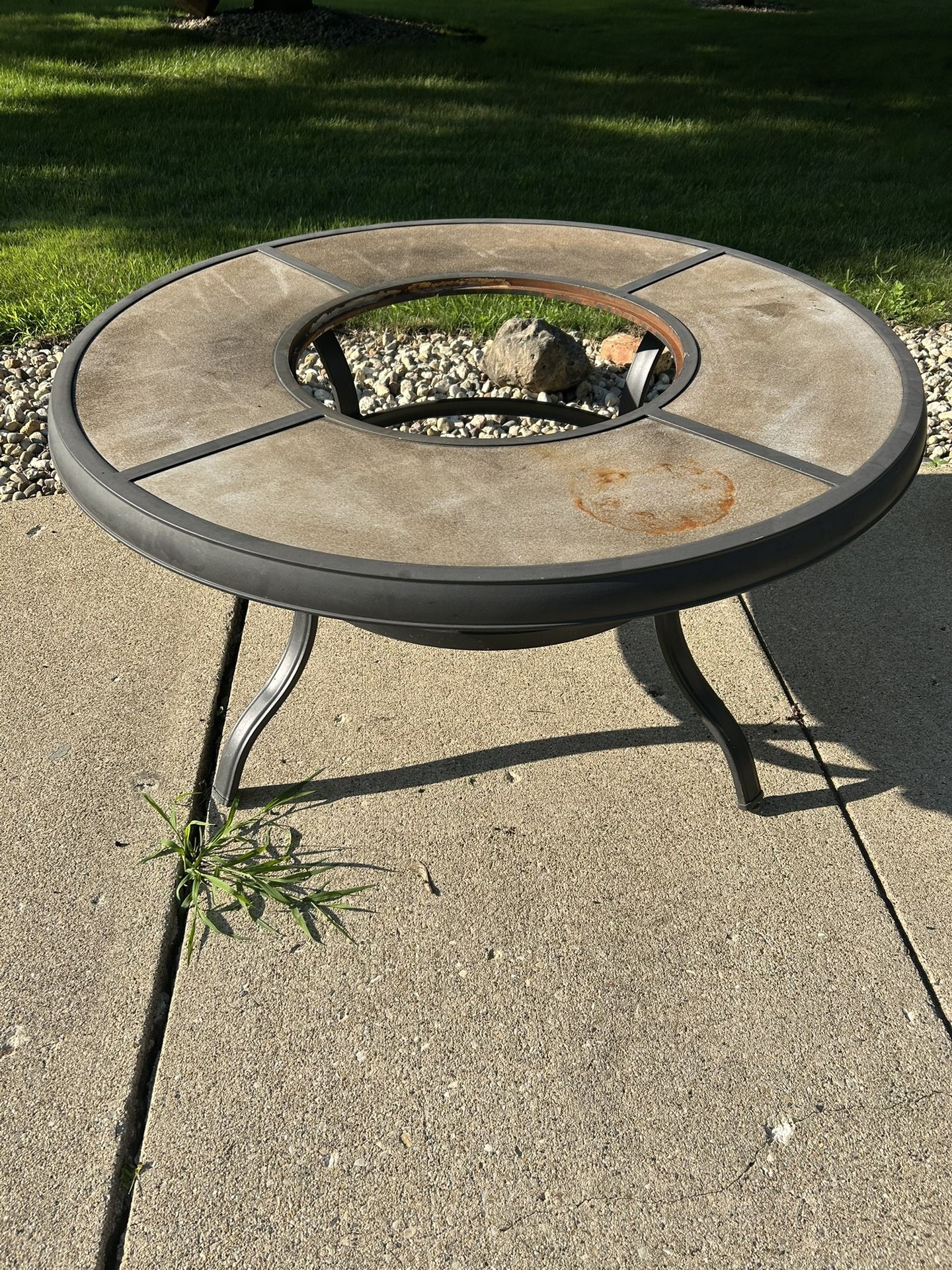 Patio Table Perfect For Fire Pit