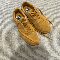 Tan Suede Vans Men’s Size 9.5