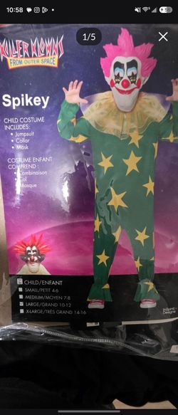Spike Killer klowns costume