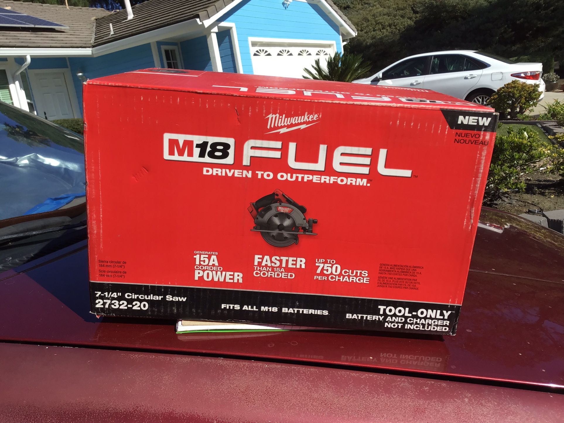 Milwaukee 7-14” Circular Saw Model 2732-20 Tool-Only Box Never Open