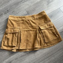 Corduroy Skirt