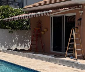 retractable patio awning