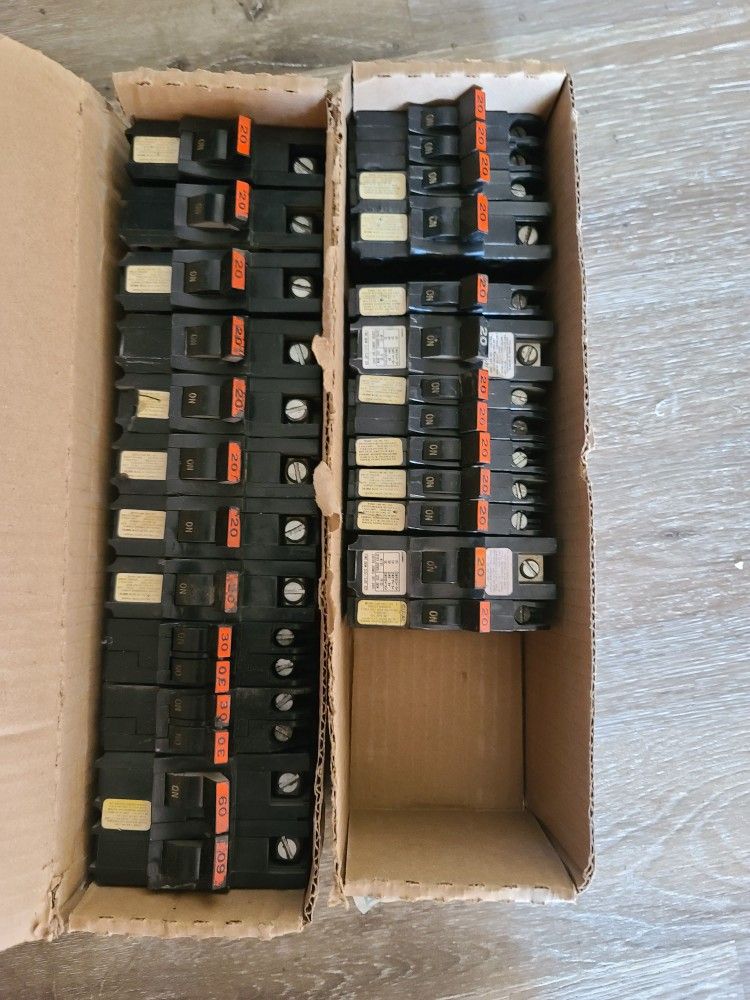 Federal Pacific Stab-Lok Breakers