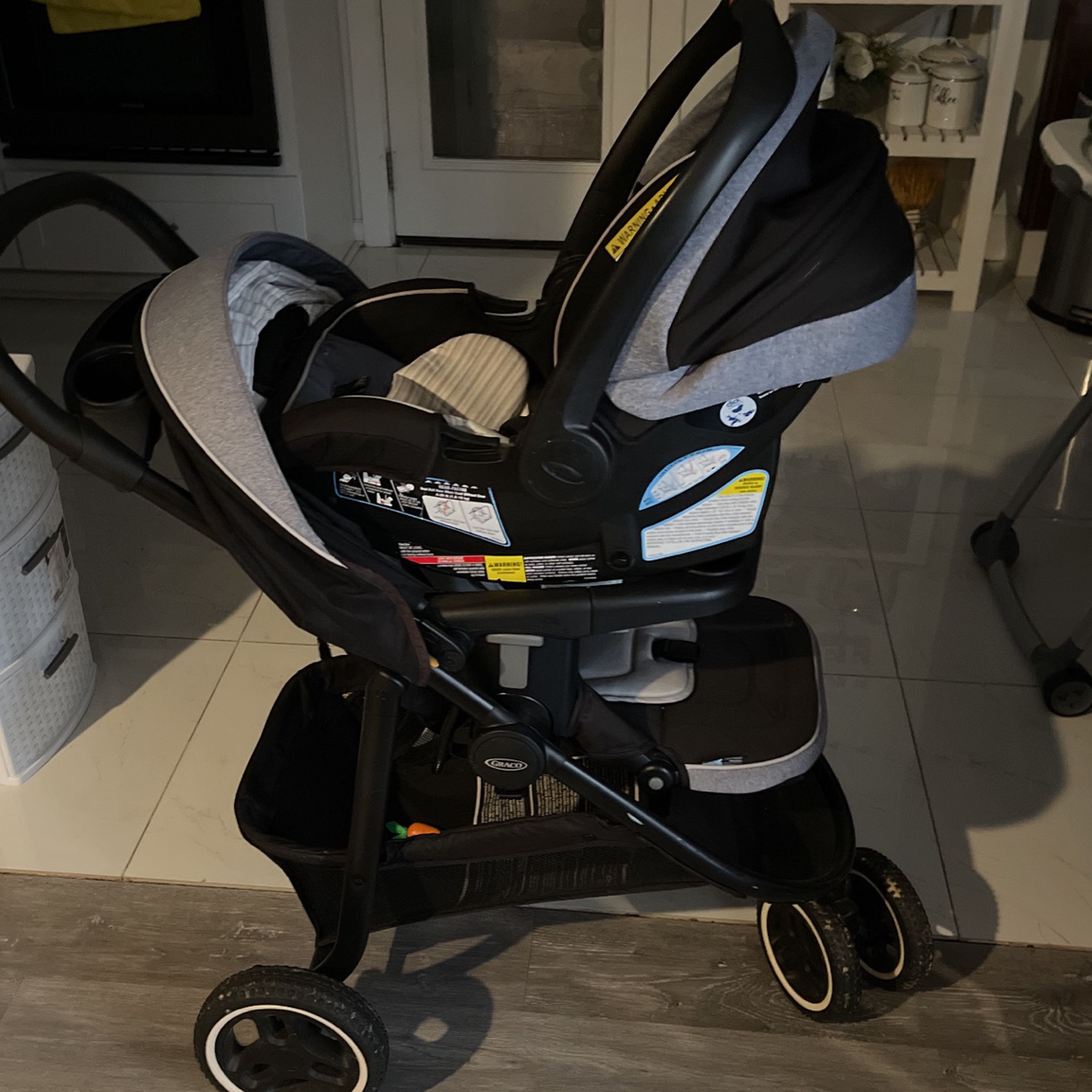 Graco Stroller And Baby Car Sits