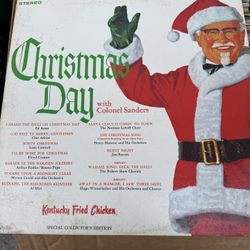 Christmas with Colonel Sanders LP Record 1969 Special Collectors Edition 