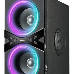 Bluetooth speakers, portable TWS wireless Bluetooth speaker with lights, 100 dB strong Bluetooth speaker with 80 W subwoofer, Bassup technology 