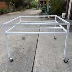 3’ x 3’' Flood Table Tray Stand for Hydroponic Trays
