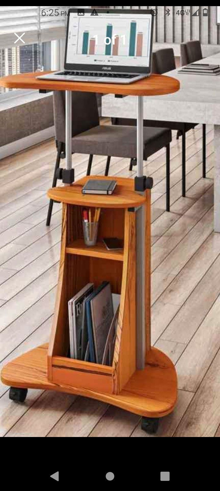 Standing Rolling Desk