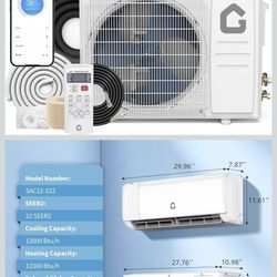 Mini Split 12000 BTU Brand New In Box