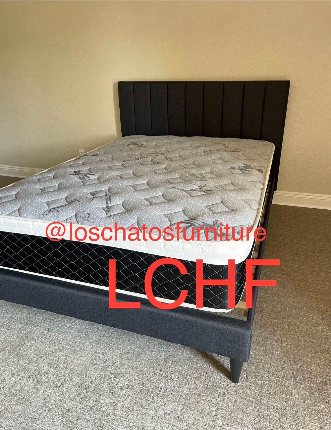 New Bed Frame Queen Size With Mattress